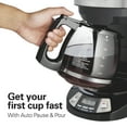 thumbnail image 3 of Hamilton Beach 12-Cup Programmable Drip Coffee Maker Machine with Glass Coffee Pot, Cafetera, Black, 3 of 8