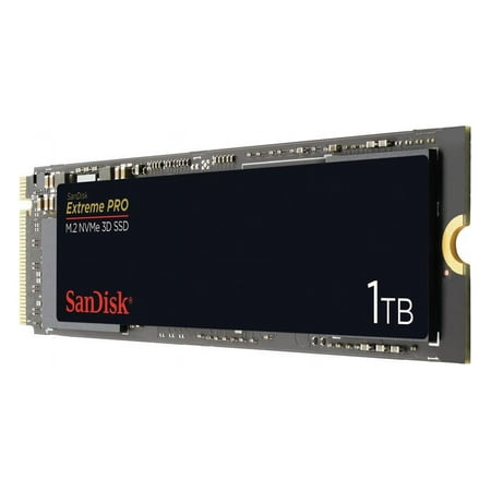 SanDisk - Extreme PRO 1TB PCIe Gen 3 x4 NVMe Internal Solid State Drive with 3D NAND Technology