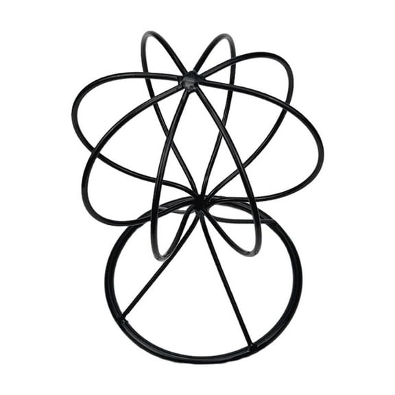 AOOOWER Multipurpose Iron Hat and Wig Display Stands for Fashion Enthusiasts