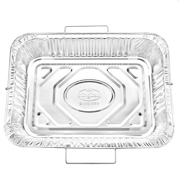 Rectangle Aluminum Handle Rack Roaster with No Lids L 16 3/4 x W 12 x D 2 1/2 (50 Qty)