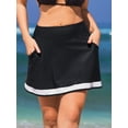 thumbnail image 7 of Sociala Women Swim Skirts Tummy Control Bathing Suit Skirts High Waisted Bikini Bottoms, 7 of 7