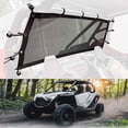 thumbnail image 4 of 115*104*42cm Window Net UTV Soft Rear Window Mesh Net Shade Net For RZR, 4 of 11