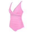 thumbnail image 5 of Karight Women's Swimsuits Mesh Sexy One Piece Bathing Suits Slimming V Neck Swimwear, 5 of 8