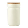 thumbnail image 2 of Recipiente para café Macarena cerámica portátil con tapa hermética decorativa beige 1100 ml, 2 of 8