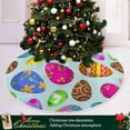 thumbnail image 6 of FMSHPON Easter Xmas Christmas Tree Skirt Stand Mat for Holiday Party Decoration Indoor Outdoor 48 inches, 6 of 6