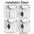 thumbnail image 3 of little home 0-99℃ Black Intelligent LED Display Celsius Water Thermometer 1/2 Interface, 3 of 10