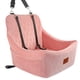 thumbnail image 1 of WOOAIDAGG Asiento de coche para perros de tamaño mediano, cama de viaje para mascotas con canal para cinturón de seguridad, asiento para perros totalmente desmontable y lavable con correas ajustables,, 1 of 5