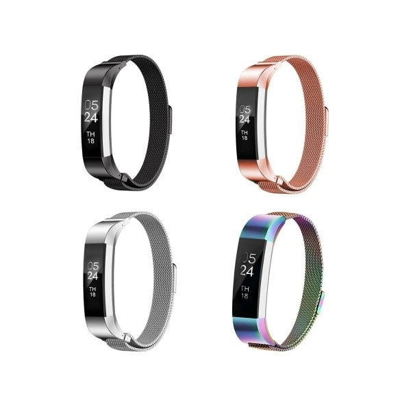 Stainless Steel Magnetic Wristband Bracelet Strap Band For Fitbit Alta/Alta HR 