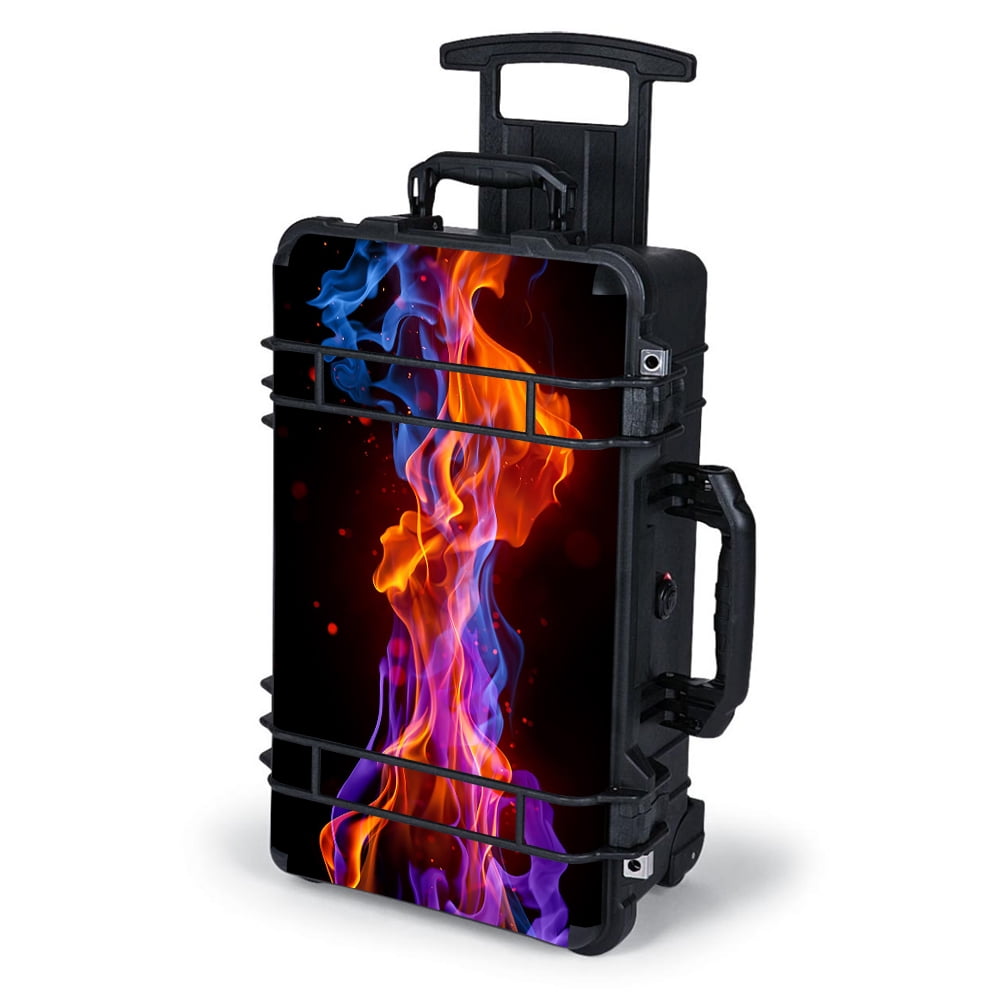 Neon Smoke Blue, Orange, Purple Skin Decal Wrap for France Ubuy