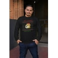thumbnail image 2 of Old Glory Mens Doge Ugly Christmas Sweater Long Sleeve T Shirt, 2 of 5