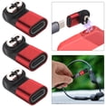 thumbnail image 4 of Convertidor Cargador Adaptador USB C 3 Piezas para AfterShokz OpenComm ASC100SG/C102 () Rojo, 4 of 8