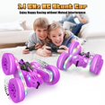 thumbnail image 3 of Coche a control remoto Jimdella RC Cars 360 Flips Stunt Purple, 3 of 7