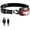 Black, variant on USB-C Rechargeable LED Headlamp - Super Bright, Lightweight Lamp for Running, Camping, Hiking & Work - Comfortable Fit for Adults &