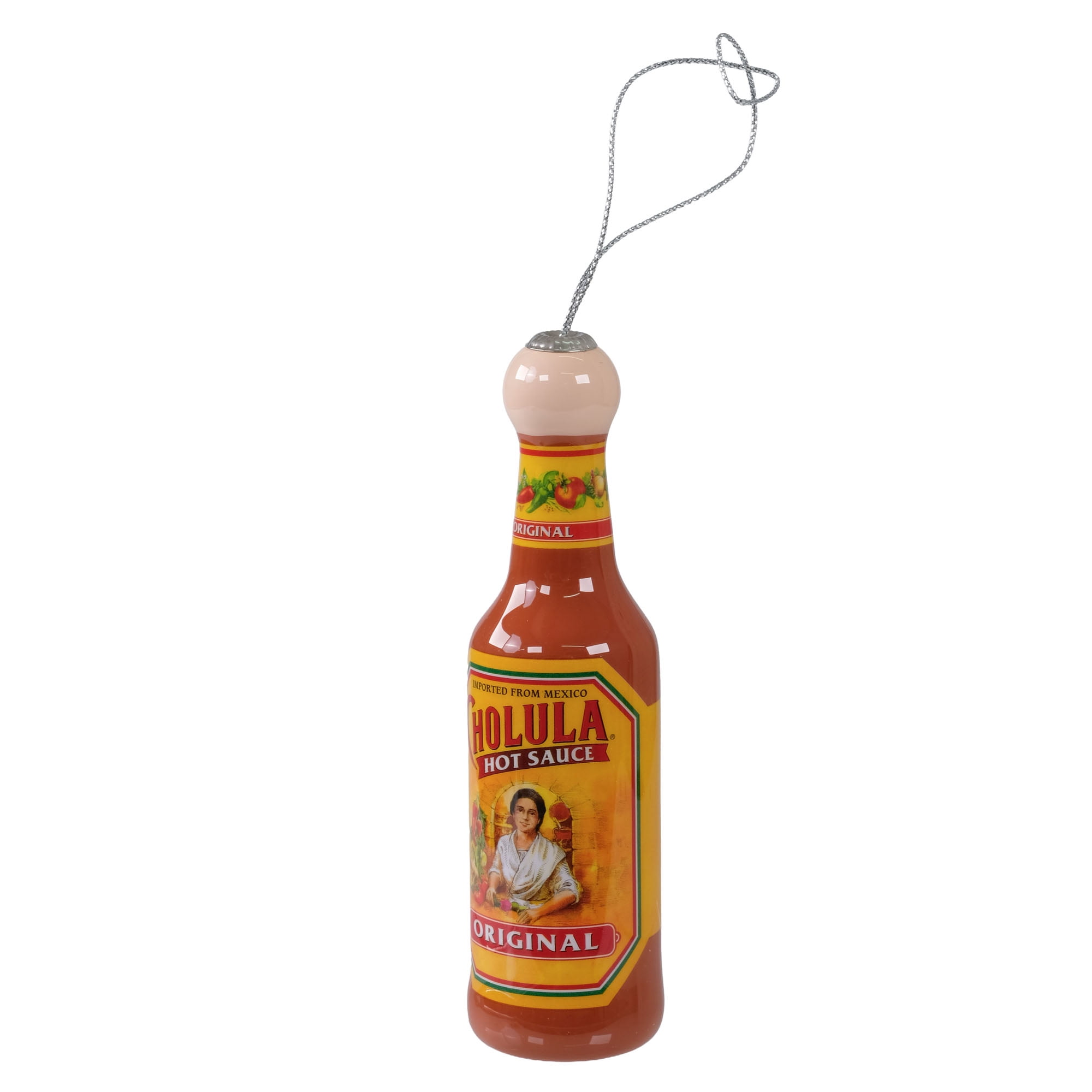 Cholula Hot Sauce Bottle Christmas Ornament – Mini Hanging Decoration