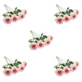 thumbnail image 3 of Injueey 10 unidades/juego de bodas de ensueño DIY con hermosas flores de rosas de seda, para ramos y centros de , decoraciones que no dañan Type2 NO2, 3 of 6