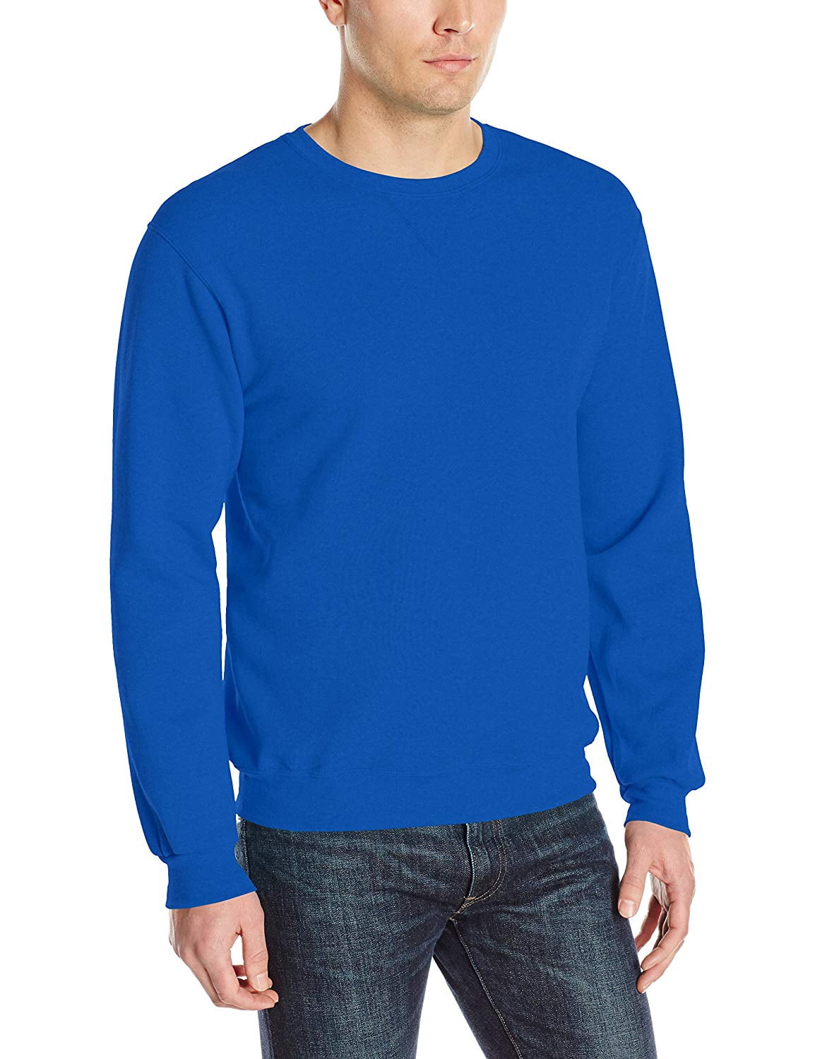 Fruit Of The Loom Premium Sweatshirt – Unisex 70/30 Blend Set-in Sweatshirt (Medium, Red) - View #10