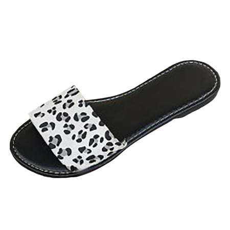 

Gzea Women Slippers Foreign Trade Large Sized Flat Bottomed Slippers For Women In 2024 New Casual Beach Sandals For Women White 37