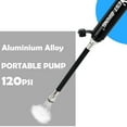 thumbnail image 2 of Bike Pump, 100 PSI Bicycle Pump for Electric Bike Tire Pump Mini Bike Air Pump Handheld Portable Bike Pump Universal Small High Pressure Ball Needle Accessories, 2 of 5