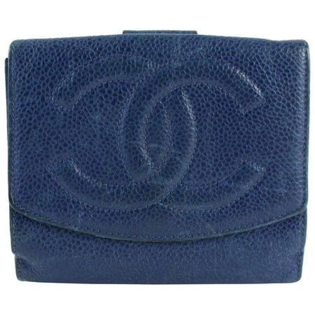 Caviar Leather - Caviar Leather CC Compact Coin Purse Wallet 229427
