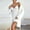 White, variant on Nexjvus Womens Robe 2 Piece Silk Lace Camisole Robe Set Pajama Set Size L