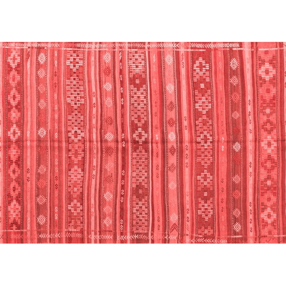Ahgly Company Indoor Rectangle Persian Red Traditional Area Rugs, 8' x 12'