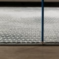 thumbnail image 5 of LiviNest Geometric Area Rug: Large Modern Gray Abstract Carpet for Living Room & Home Office - Soft Polyester 7'10"x10'6" Indoor Floor Mat with Low Pile & Easy Care, 5 of 5