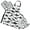 Black Shark Silhouettes, variant on Unicorn Rainbow Stars 5 Pcs Kitchen Set Heat Resistant Oven Mitts and Non-Slip Pot Holders with Adjustable Cooking Apron