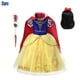 thumbnail image 3 of Disney disfraz de princesa Blancanieves para niña, manga abullonada con capa, vestido de Halloween para fiesta, vestidos de cumpleaños para niña de 2 a 8 años, 3 of 5