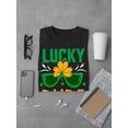 thumbnail image 3 of Lucky Dude Sunglasses T-Shirt Men -Image by Shutterstock, Male XX-Large, 3 of 4
