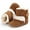 Brown, variant on WIBACKER Baby Unisex Winter Boot Boy Girl Snow Booties Infant Toddler Warm Shoes 0-18 Months