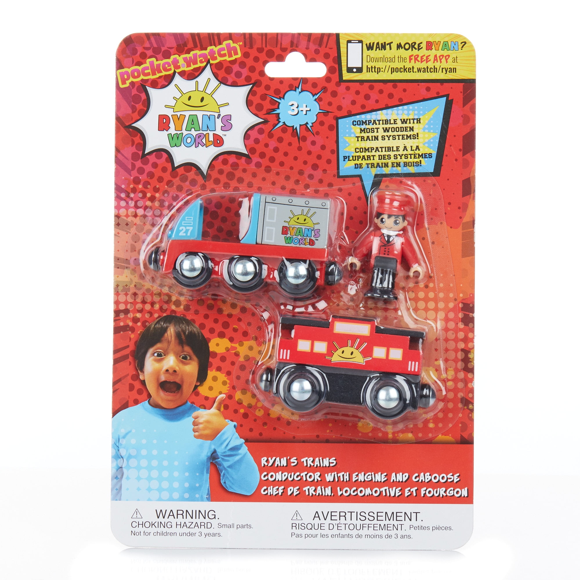 ryan's world train set