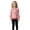 Pink, variant on KHONTS Girl's Casual Flower Print Crew Neck Long Sleeve Pullover Sweater Cute Fall Winter Warm Soft Jumper Tops,Sizes 1-7 Years Purple 90