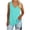 Sky Blue, variant on Casual Tops for Women V Neck Sleeveless Tank Tops Side Split Loose Solid Color Casual Summer Flowy Vest Shirts 3XL