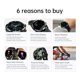 thumbnail image 5 of Reloj inteligente Monitor LED IP67 Pulsera impermeable Pulsera deportiva Bluetooth-Compatible V5.0 Pasos Reloj de pulsera Tiempo de pantalla Tipo 7 Inevent EL005711-07B, 5 of 7