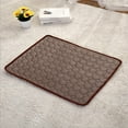 thumbnail image 2 of Dog Cooling Mat Large Cooling Pad Machine Washable Summer Cooling Mat for Dogs Cats Kennel Pad Breathable Pet Self Cooling Blanket Dog Crate Sleep Mat, 2 of 7