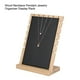 thumbnail image 5 of Organizador de joyas de madera para collares, pulseras y colgantes (negro), 5 of 14