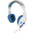 thumbnail image 4 of PC Game Headsets, 40mm Drive Unit Noise Reduction Computer Headset Support Mic Mute Comfortable  for Laptop for PC for  Black + Blue,Blue + White, 4 of 7