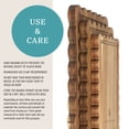 thumbnail image 4 of The Pioneer Woman 3-Piece Mini Acacia Wood Scalloped Cutting Boards Set, 4 of 13