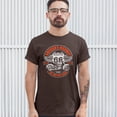 thumbnail image 3 of Tee Hunt America's Highway The Mother Road T-shirt Route 66 Biker Motorcycle Men's Tee, Brown, Large, 3 of 5