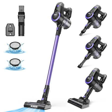 INSE Lightweight Cordless Stick Vacuum Cleaner for Carpet Hardwood Floor Pet Hair