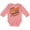Mauve, variant on Inktastic I Wear Orange for My Grandma Multiple Sclerosis Awareness Boys or Girls Long Sleeve Baby Bodysuit