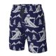 thumbnail image 4 of Balery Abstract Skiing Traje de Baño Estilo Hawaiano para Hombre, Shorts de Secado Rápido con Bolsillos-3X-Large, 4 of 6