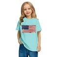 thumbnail image 6 of zbxnLI Kids Independent Days Shirts Cotton T-Shirts Short Sleeve Crew Neck Tees 4th July Tops for Boys Girls, 6 of 7