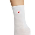 thumbnail image 2 of Madden NYC Women's Crew Socks, 4-Pack, Fits Shoe Size 5-10, 2 of 6