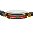 thumbnail image 5 of Pre-Owned Gucci Sherry Line Watch, Aftermarket Strap, Quartz Movement, Silver Dial,... (Fair), 5 of 7