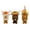 Multicolor, variant on KUAZOU Thanksgiving Highland Cow Plush Dolls,Cute Highland Cow Stuffed Animal,Harvest-Themed Styles,Fall Harvest Home Tabletop Decoration & Gifts(White)