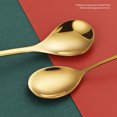 thumbnail image 4 of Stainless Steel Christmas Themed Spoon and Fork Set Festive Dining Utensils with Decorative Designs for Holiday Meals Parties and Gift Giving, 4 of 6