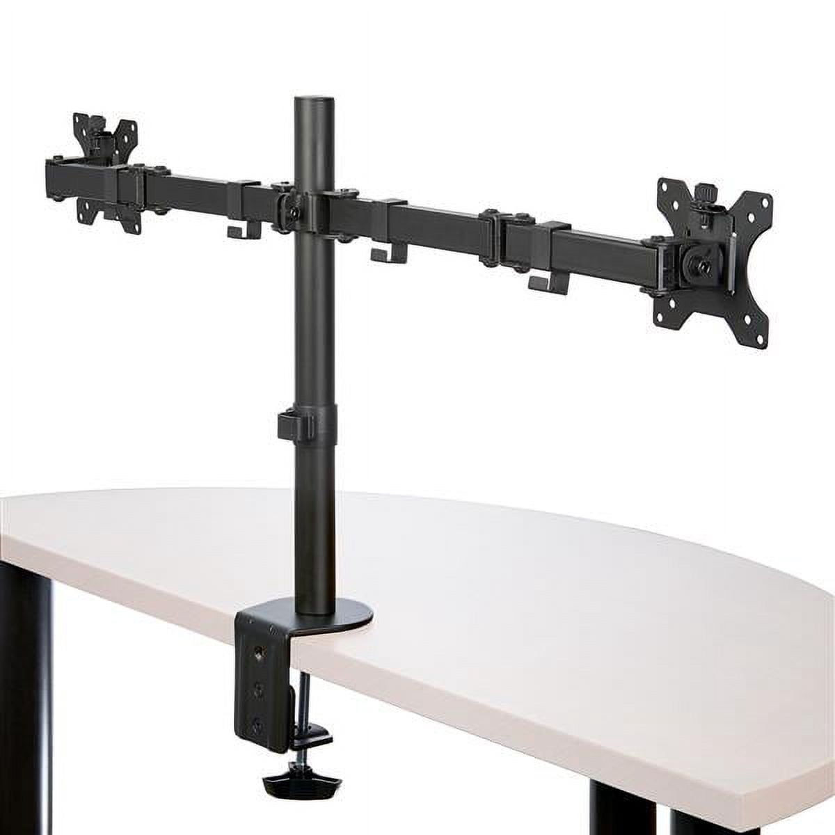 Startech.com Desk Mount Dual Monitor Arm, Desk Clamp / Grommet Vesa Monitor Mount For Up To 32 Inch Displays, Ergonomic Articulating Monitor Arm, Height Adjustable/tilt/swivel/rotating - Space-saving