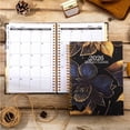 thumbnail image 4 of TIELUTT Year Floral Design Academic Planner Organizer with Monthly Weekly Daily Scheduling Graph Spiral Composition Wide Ruled Lined Paper Journal Small Hardcover Bulk Spiral 5x7 Wide Ruled Journal D, 4 of 4