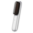 thumbnail image 1 of Wireless Portable Hair Straightening Comb Negative Ion white, 1 of 5